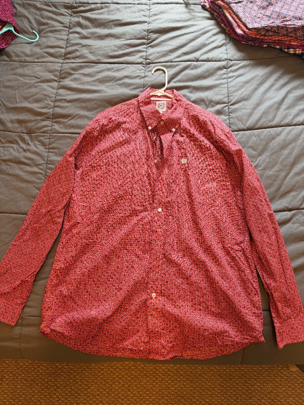 Cinch Men's Long Sleeve Button Down